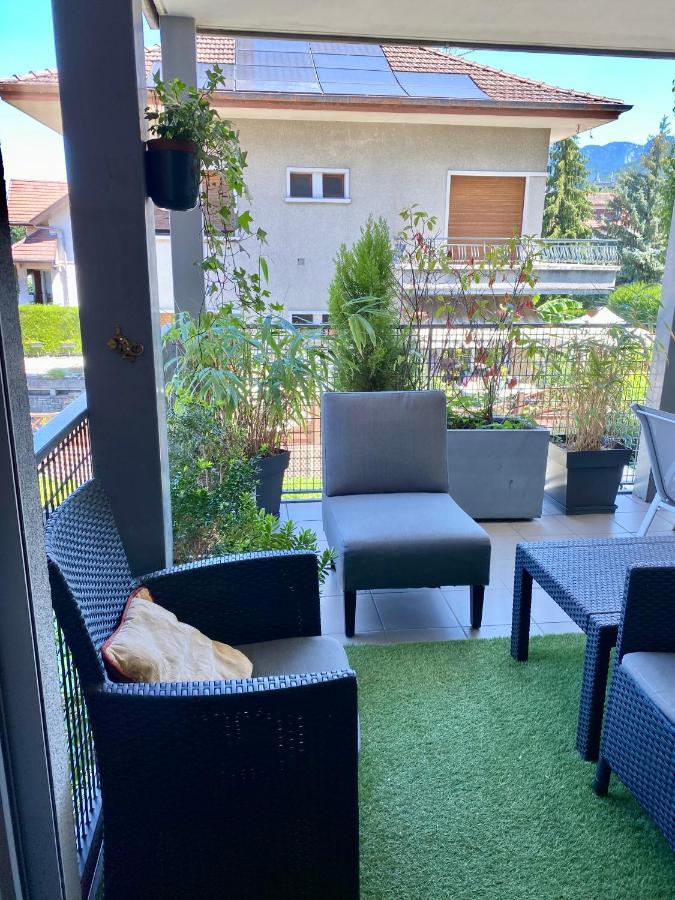 Appart Cosy Proche Du Lac Avec Terrasse Annecy Eksteriør billede